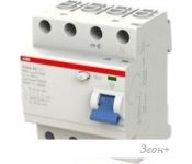    ABB F204 AC-80/0.03 4P 80A 30mA 10kA 4M 2CSF204001R1800