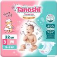  Tanoshi Premium Baby Diapers M 5-9  (22 )