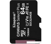   Kingston Canvas Select Plus microSDXC 64GB [SDCS2/64GBSP]