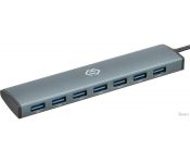 USB- Digma HUB-7U3.0-UC-G