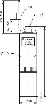 Электрическая схема насоса водолей