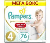 - Pampers Premium Care Pants 4 Maxi (76 )