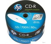 CD-R  HP 700Mb HP 52x Printable   bulk 50 . 69301