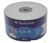 CD-R  Verbatim 700Mb Verbatim Printable 52x  50 .   043794