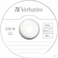 CD-R  Verbatim 700Mb DL Extra Protection 52x Slim 43347 (1 .)