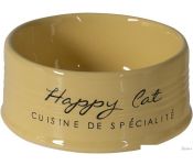  Duvo Plus Bowl Stone Happy Cat ()