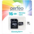   Perfeo microSDHC PF16GMCSH10AES 16GB ( )