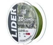    Fishing Empire Lider 3D Camou X4 0.10 125 / 3DC-010