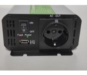  NB Adapter Car Invertor EG-PWC500-01 Gembird 500W, w/USB  